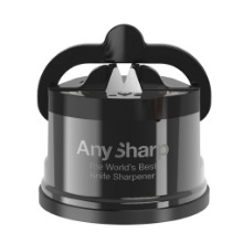 마이쉐프,애니샤프 프로(크롬 메탈블랙) 영국정품 AnySharp Pro최고의 칼갈이 나이프 샤프너